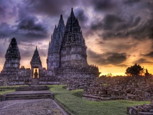 Temple au Cambodge